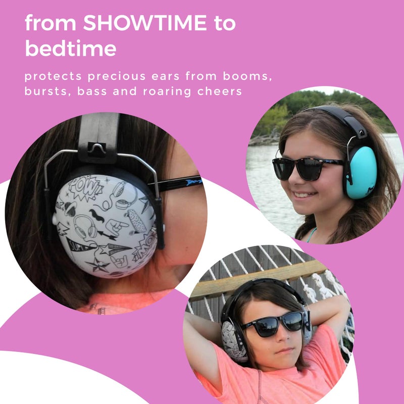 Banz Baby Banz Earmuffs Kids Hearing Protection - Ages 2+ Years - The Best Earmuffs for Kids - Industry Leading Noise Reduction Rating - Soft & Comfortable - Kids Ear Protection - Image 5