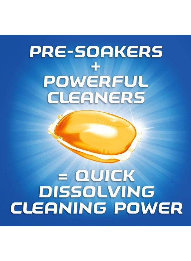 Finish Dishwasher Detergent Soap, All In 1 Gel Pacs, Orange Blossom, 84 Tablets - Image 4