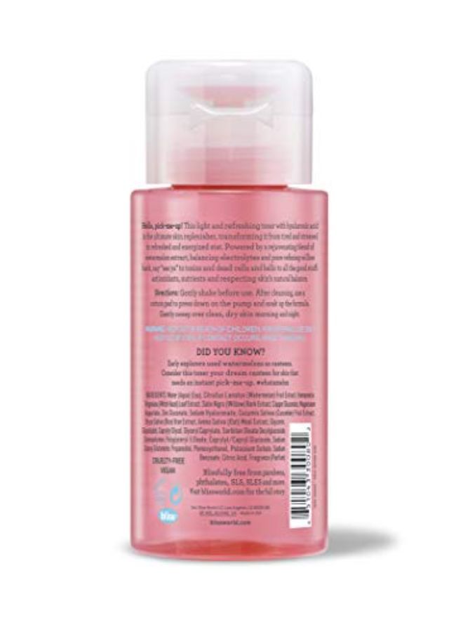 Bliss What A Melon Replenishing Watermelon Toner With Witch Hazel And Willow Bark | Replenishes, Refreshes And Energizes Tired Skin | Clean | Cruelty-Free | Paraben Free | Vegan | 7 Oz - Image 3