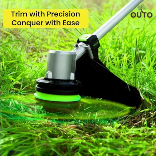 OUTO Trimmer Line Heavy Duty Nylon Rope Bundle Garden Tool for Weed Strimmer Grass Cutter Machine (Green, 1.65mm X 15m) - Image 5
