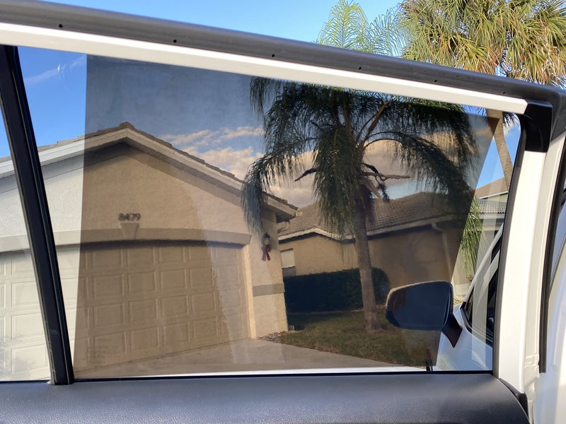 TuckVisor ClingShade  Car Side Sun Visor Baby Window Sun Shade Visor Shades Windshield Sunshade Visors Extenders for Cars Trucks SUVs (4 Pack) - Image 2