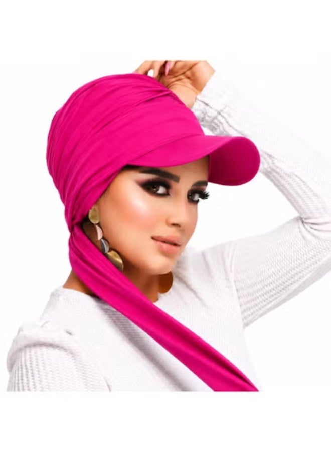 Women's 2-Piece Waterproof Turban with Cap – Lightweight & Summer-Ready