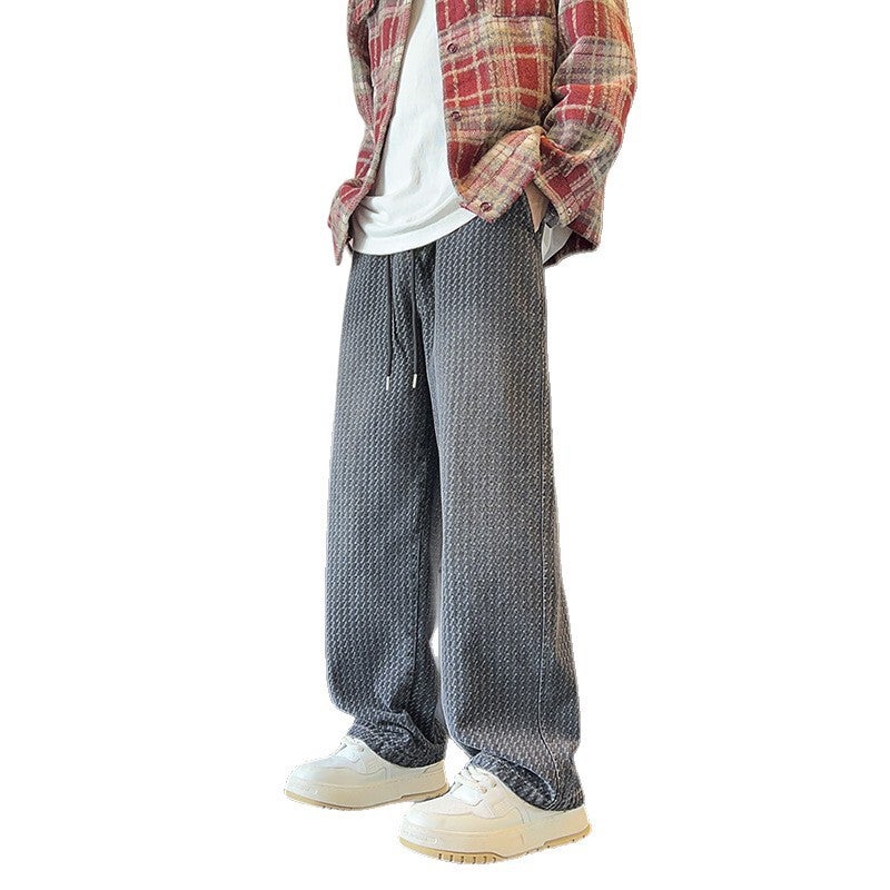 Unisex Classic Denim Jeans Loose Fit Daily Outdoor Wear - Image 5