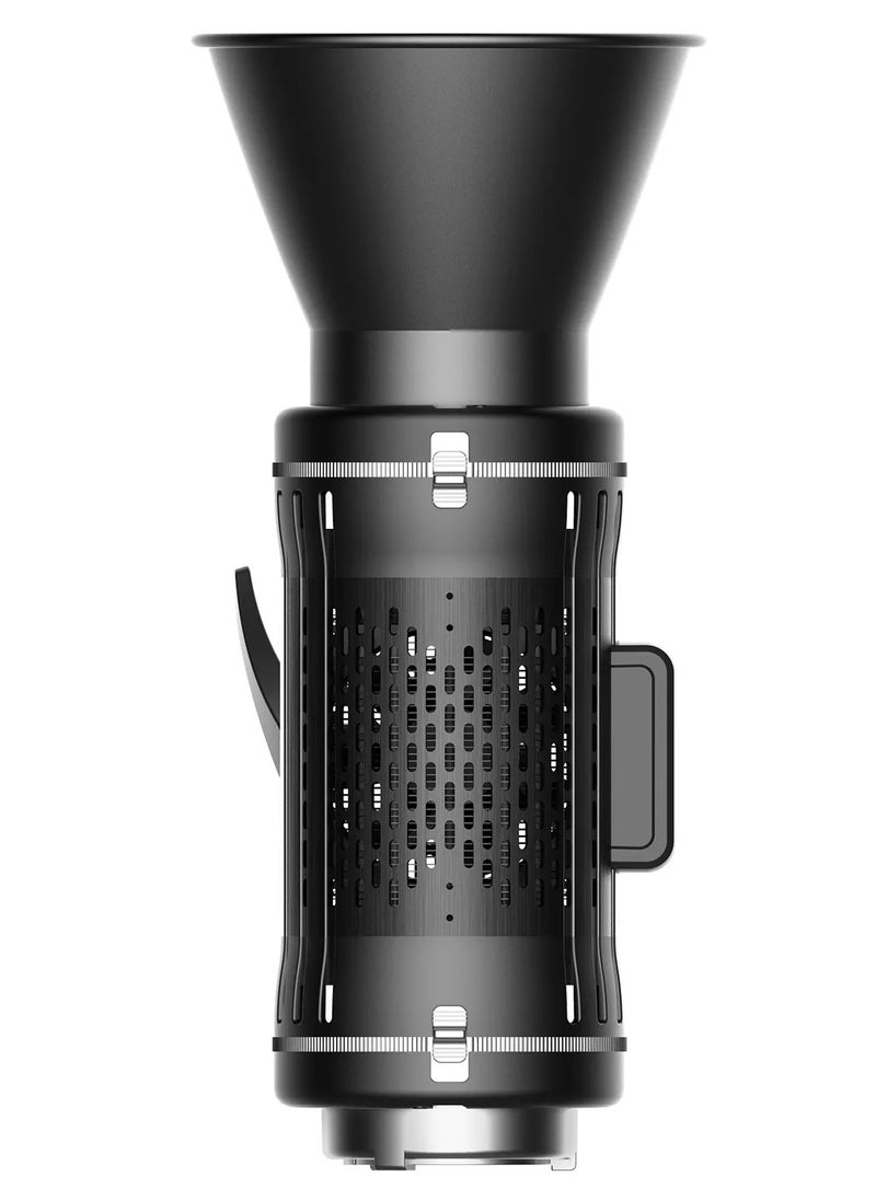 GVM - GVM-ST100R 100W Led Video Light RGB+Bi-Color Double Sided Daylight Balanced COB Light 77600 lux/0.5m CRI97+ 12 Built-in Lighting Effects App Control 2700K-7500K Photography Lighting - Image 1