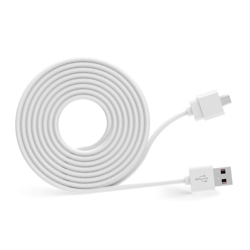 Mini two-meter USB cable (White)