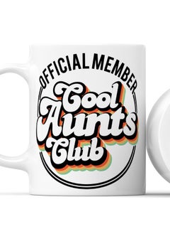 LIT Coffee Mug Good Aunts ClubWhite Mug Funny Aunt Present Funny Aunty Gift  - Image 2