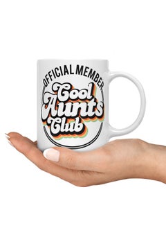 LIT Coffee Mug Good Aunts ClubWhite Mug Funny Aunt Present Funny Aunty Gift  - Image 3