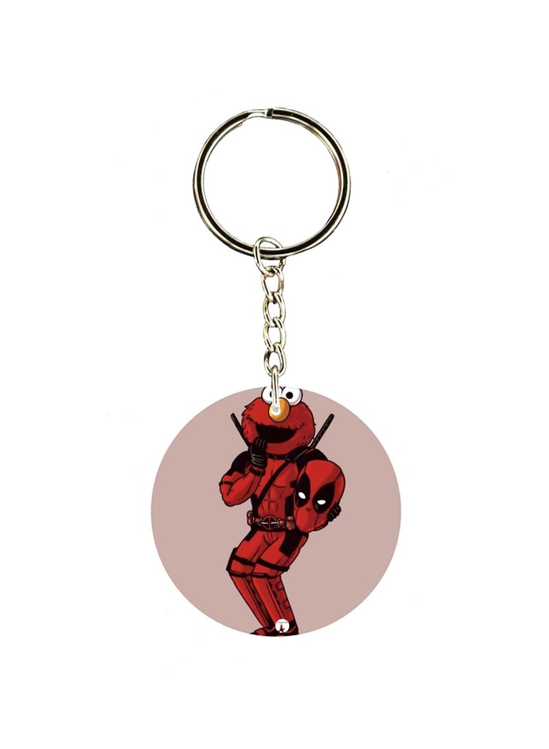 RKN Deadpool Printed Keychain