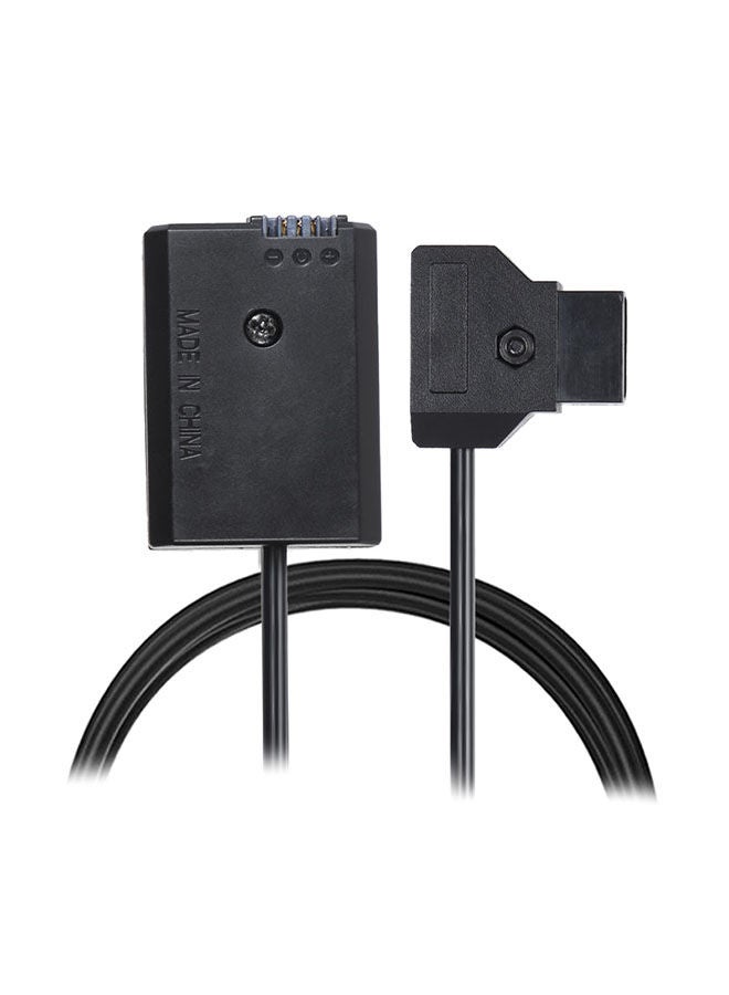 NIBEMINENT D-Tap to NP-FW50 DC Battery Coupler Cable Black - Image 2