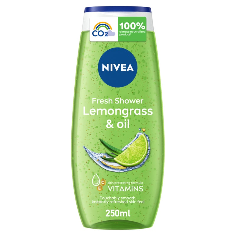 Nivea Fresh Shower Gel Lemongrass & Oil 250ml