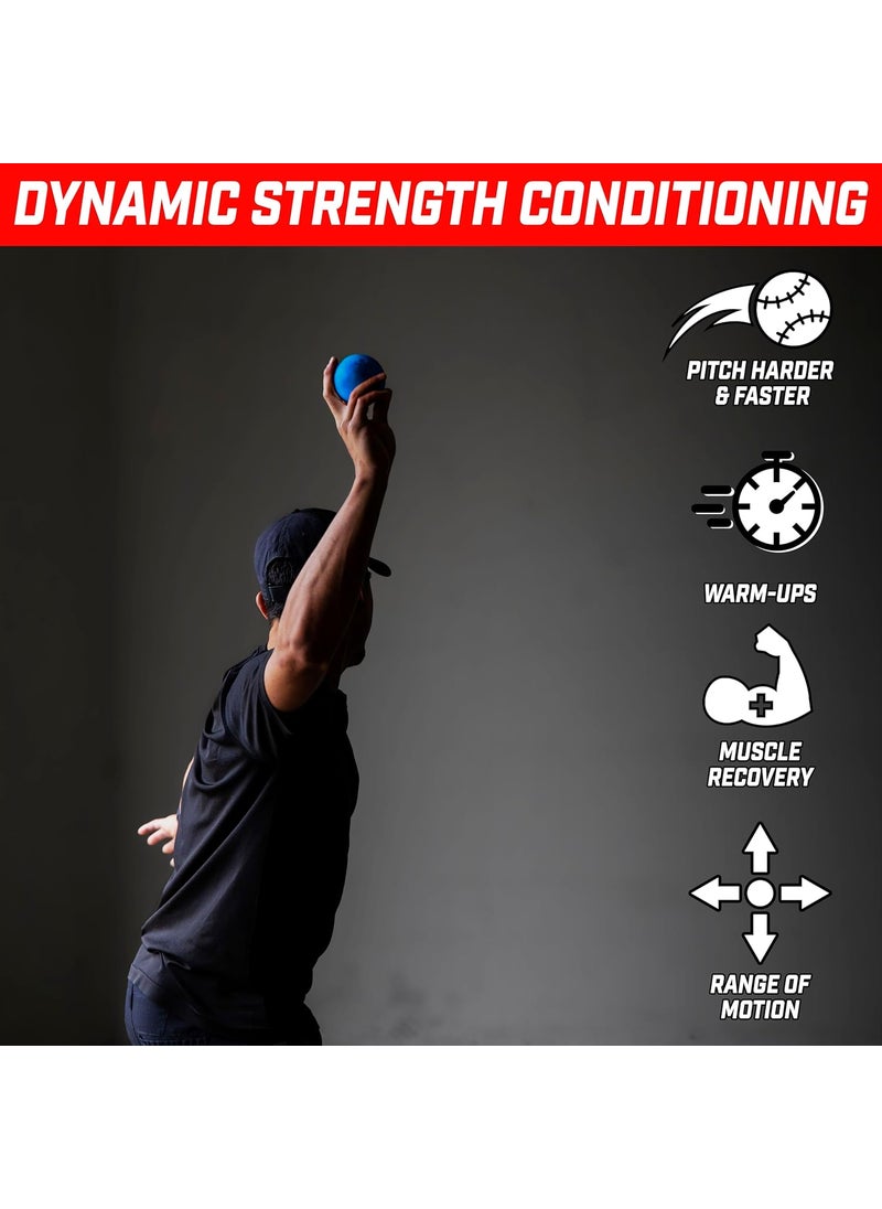 GoSports GoSports Plyometric Weighted Balls for Baseball  Softball Training 6 Pack  Choose Pro or Elite Set  - Image 3