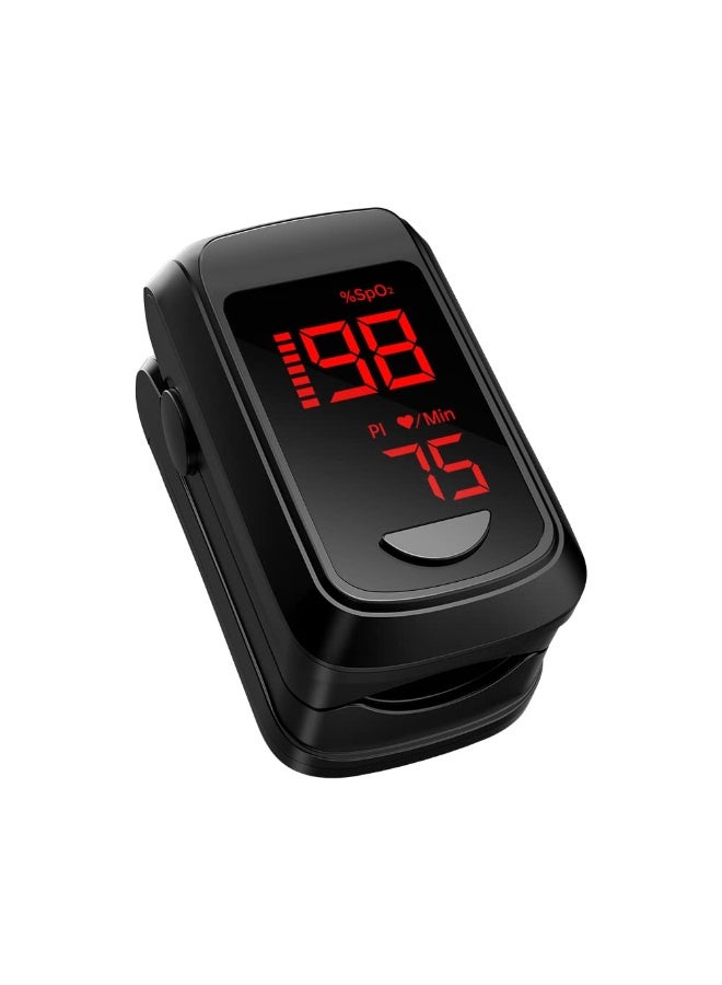 جهاز قياس الأكسجين ونبضات القلب بالإصبع - صغير وعملي لمتابعة صحتك اليومية بسهولة - Image 1