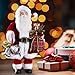 Uten 18 Santa Claus Decorations Christmas Standing Figurine Ornaments with Gifts Bag and Bell for New Year Christmas Decoration Navidad Natal Gifts - Image 3
