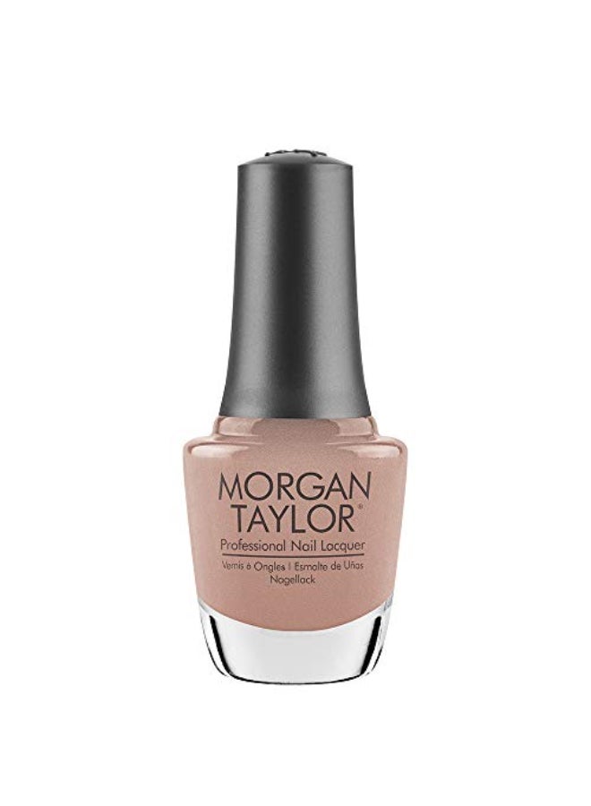 Morgan Taylor Nail Lacquer Taupe Model Brown Professional Lacquer Vibrant ChipResistant FastDrying LongLasting HighShine Perfect for Manicures Pedicure 05 ounce - Image 1