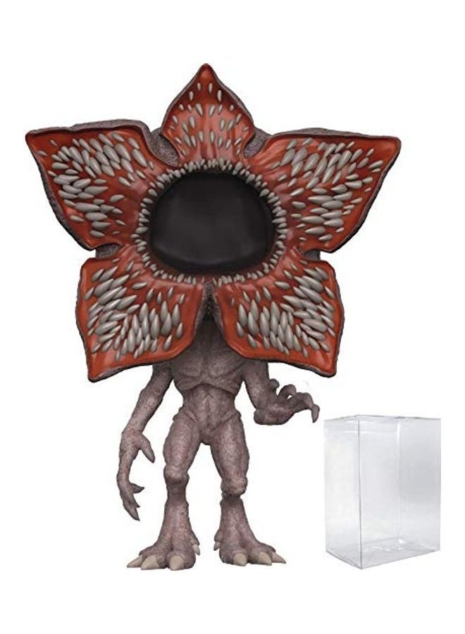 نيبمينينت مجسم لشخصية ديموجورجون بوجه مفتوح في مسلسل "Stranger Things" مصنوع من الفينيل ومعه علبة واقية 4 x 7بوصة - Image 1