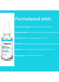 J'sDerma Hydrating Face Serum with Panthenol, Betaine, and Aloe Vera Extract for Moisturization Hydglow Moist Up Serum 30ml  - Image 5
