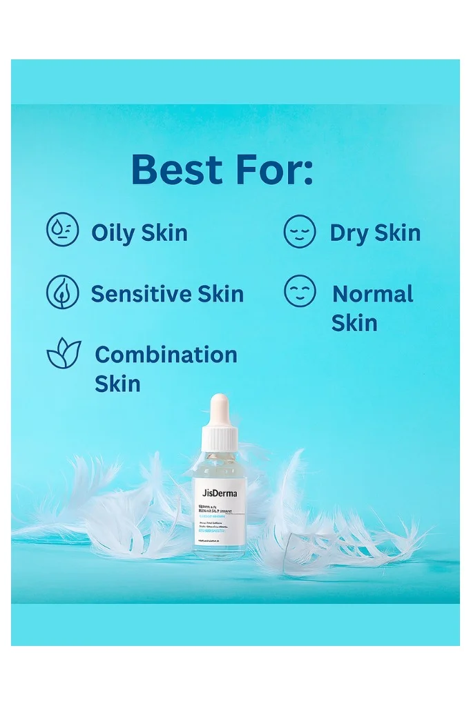J'sDerma Hydrating Face Serum with Panthenol, Betaine, and Aloe Vera Extract for Moisturization Hydglow Moist Up Serum 30ml