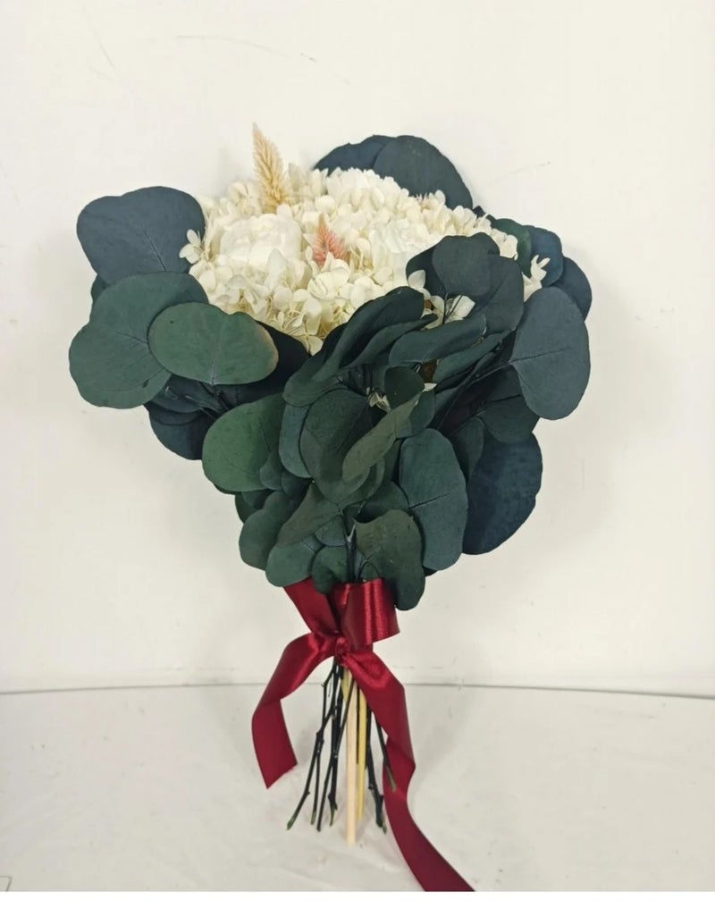 Bluejw Yunnan Dried Flowers Bouquet, Natural Dried Plants Bridal Bouquet for Valentine's Day, Top Seller - Image 1