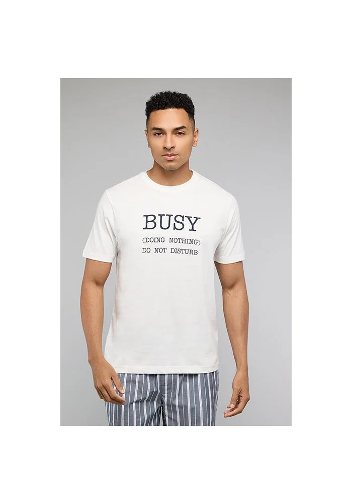 R&b  Striped Shorts Pyjama Set for Men | Best Price UAE
