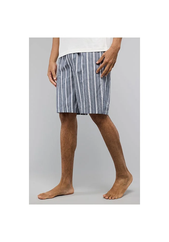 R&b  Striped Shorts Pyjama Set for Men | Best Price UAE
