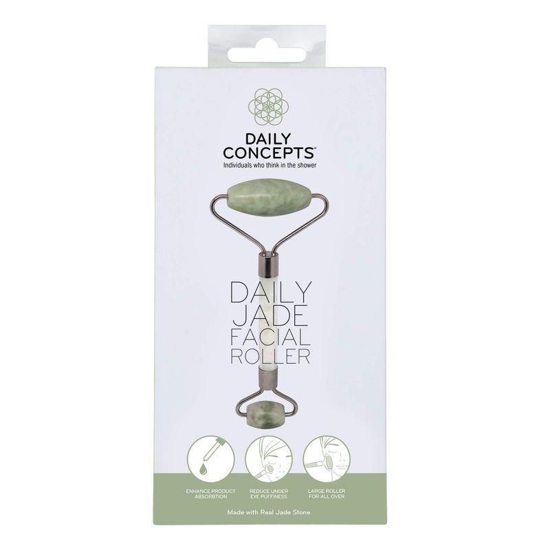 DAILY CONCEPTS Daily Facial Roller, Jade - Image 1