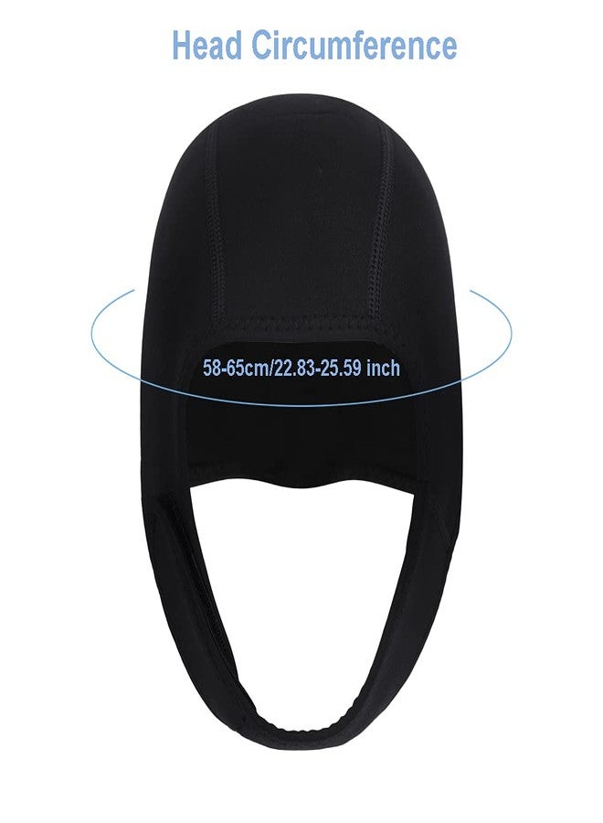 BXT 3mm Neoprene Scuba Diving Hood Cap for Women Men, Thermal Wetsuit Dive Hood Hat for Surfing, Cold Water Diving, Swimming, Snorkelling, Water Sports - Image 5