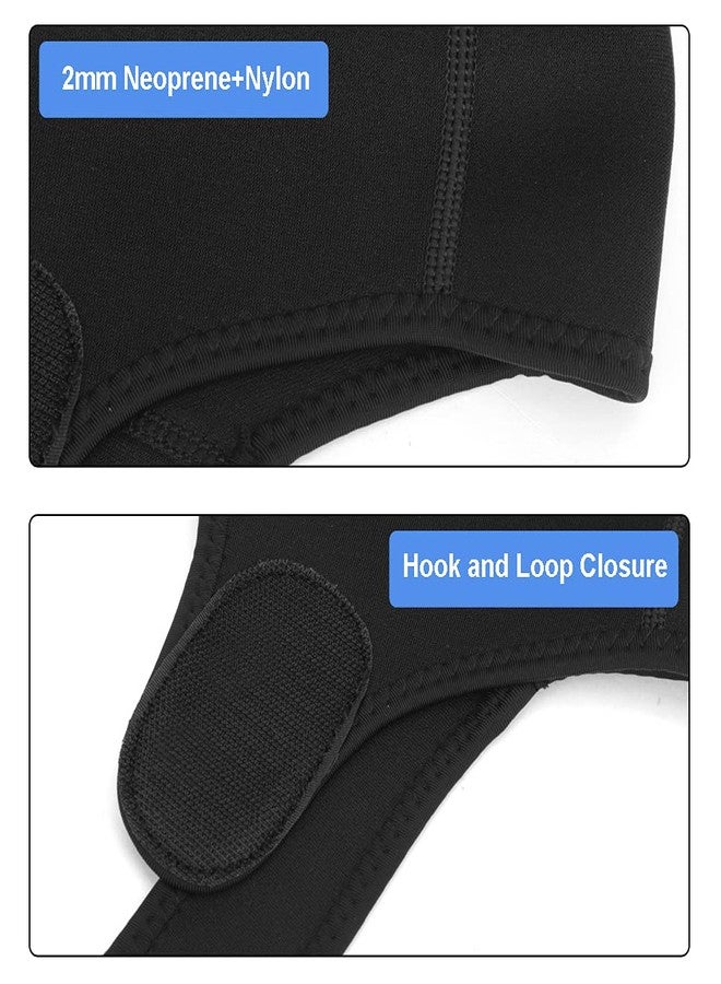 BXT 3mm Neoprene Scuba Diving Hood Cap for Women Men, Thermal Wetsuit Dive Hood Hat for Surfing, Cold Water Diving, Swimming, Snorkelling, Water Sports - Image 4