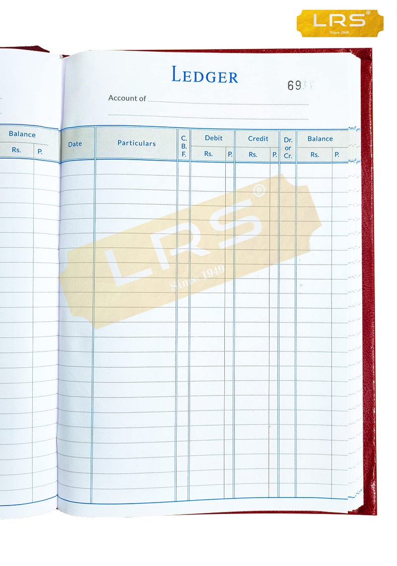 LRS Ledger SMALL Size - Copy Size - 22x15 CM (200 Pages) - Image 4