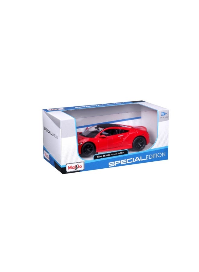 Maisto Honda Acura NSX Model Diecast Car (1:24, Red) - Image 2