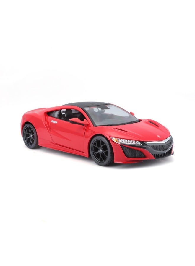 Maisto Honda Acura NSX Model Diecast Car (1:24, Red) - Image 1