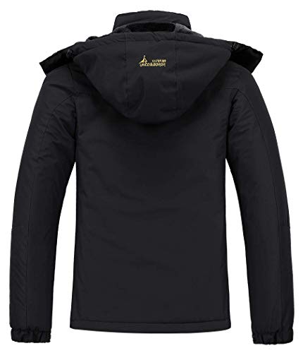 MOERDENG Women's Waterproof Ski Jacket Warm Winter Snow Coat Mountain Windbreaker Hooded Raincoat Jacket - Image 2