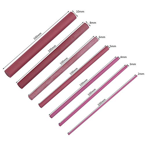 TOPINCN Sharpening Grindstone Abrasives Polishing Oil Stone Sharpener Sharpening Stone Whetstone Tool(100 * 5) - Image 4