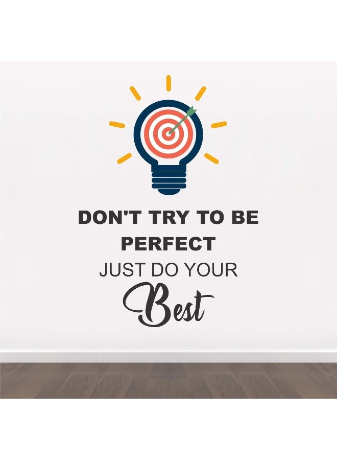 StickMe 'Just Do Your Best' Wall Sticker - Image 2