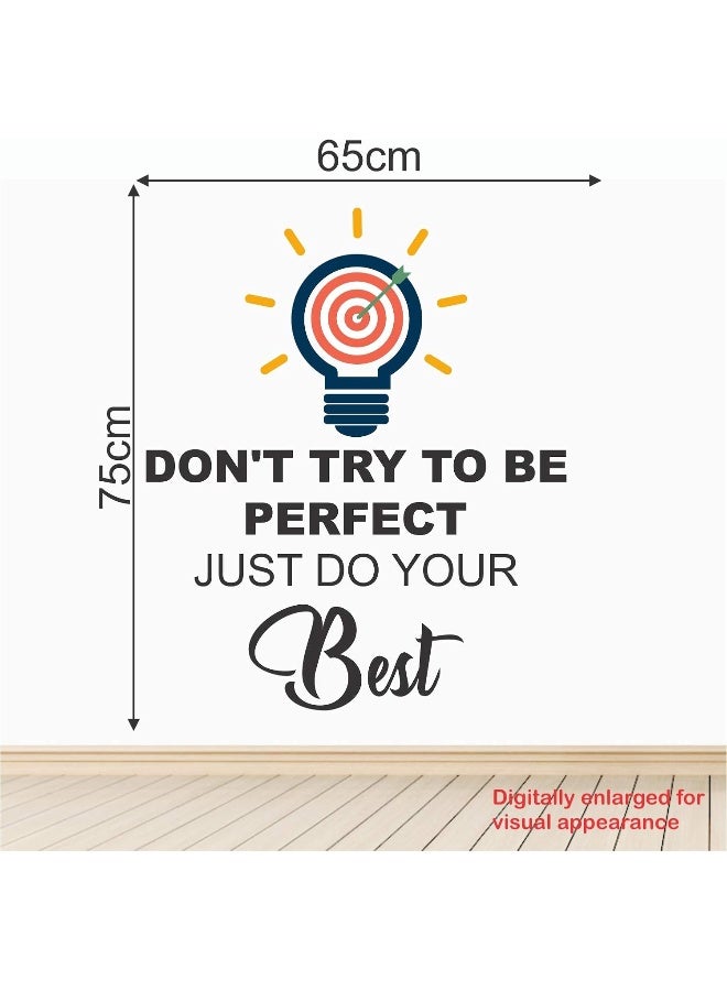 StickMe 'Just Do Your Best' Wall Sticker - Image 3
