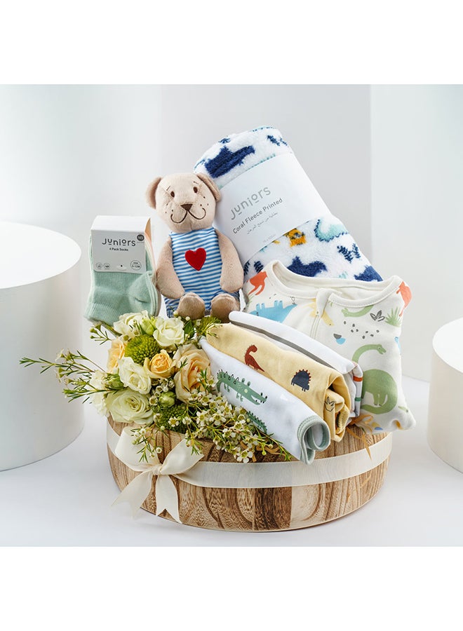 Ferns N Petals Sweet Sleep | Newborn Gift Hamper - Image 1
