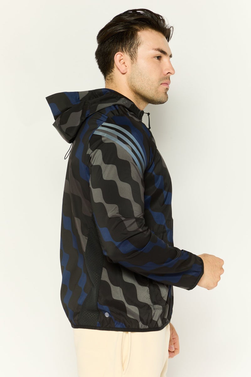 Adidas Adidas x Marimekko Men Sportswear Fit Long Sleeves Outdoor Jacket, Multicolor - Image 3
