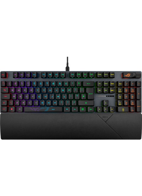 ROG STRIX SCOPE II RX AURA SYNC RGB MECHANICAL TURKISH KEY LAYOUT ROG RX RED SWITCH IP57 MULTI-FUNCTIONAL GAMING KEYBOARD