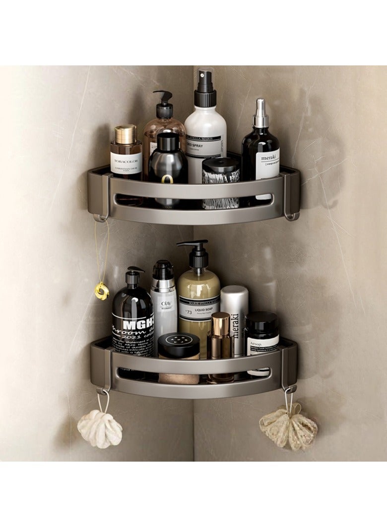 Grohe Two Piece Bathroom Wall Shelf Shower Storage Rack - Image 2