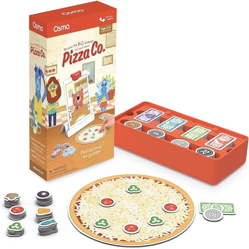 Osmo Pizza Co Communication Skills Math Age 5 to 12 Educational Learning Games STEM Toy Gifts for Kids for iPad or Fire Tablet - Image 1
