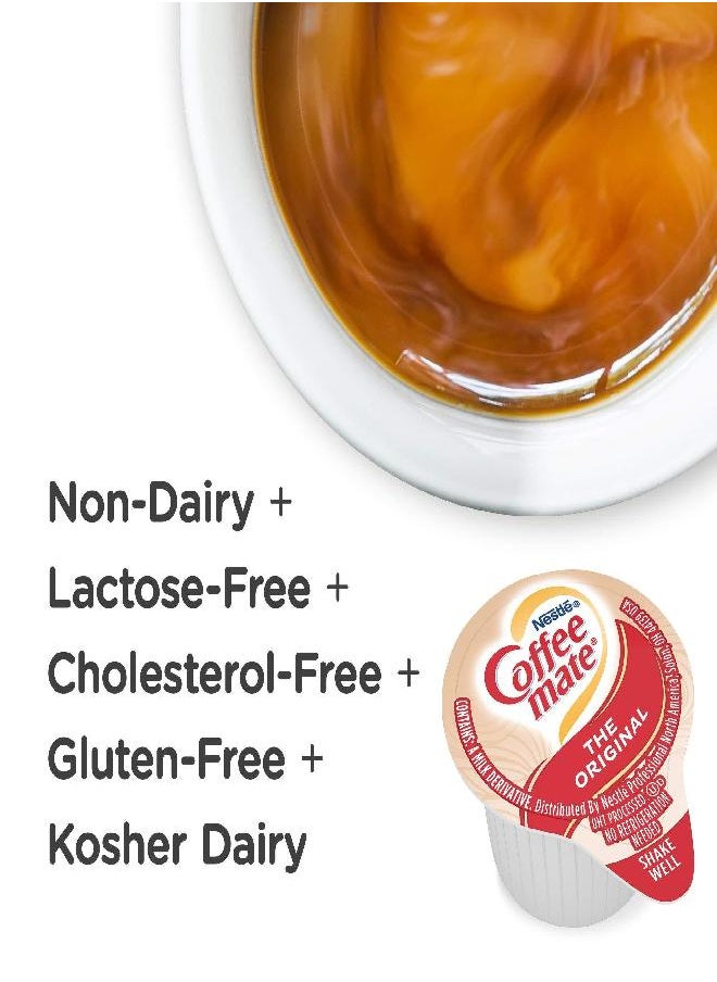 Nestle Coffee mate - Nestle Coffee mate Coffee Creamer, Original, Liquid Creamer Singles, Non Dairy, No Refrigeration, Box of 50 Singles (Pack of 4) - Image 1
