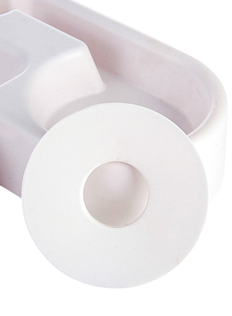 Pet automatic waterer cat bowl food bowl, White - Image 3