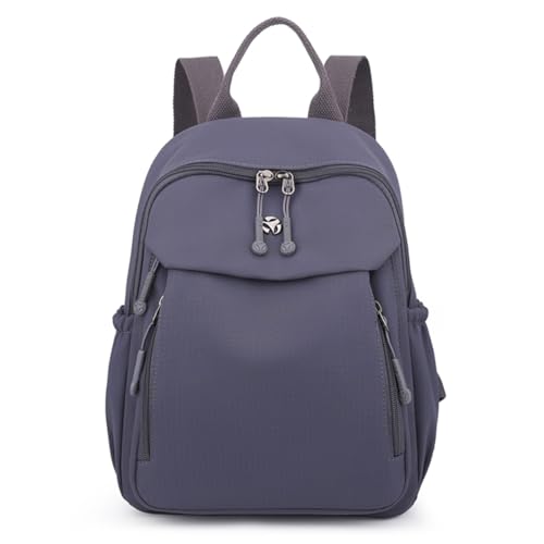 Tanweibago Mini Nylon Women Backpacks,11L Small Ladies backpacks Casual Lightweight Women Shopping Travel Daypack (Z3-Grey) - Image 1