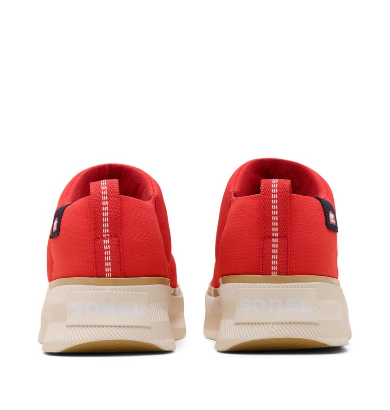 Sorel Women's Out N About IV Mini Puffy Insulated Slip-On Boots, Bright Red/Honey White, 7.5 - Image 3