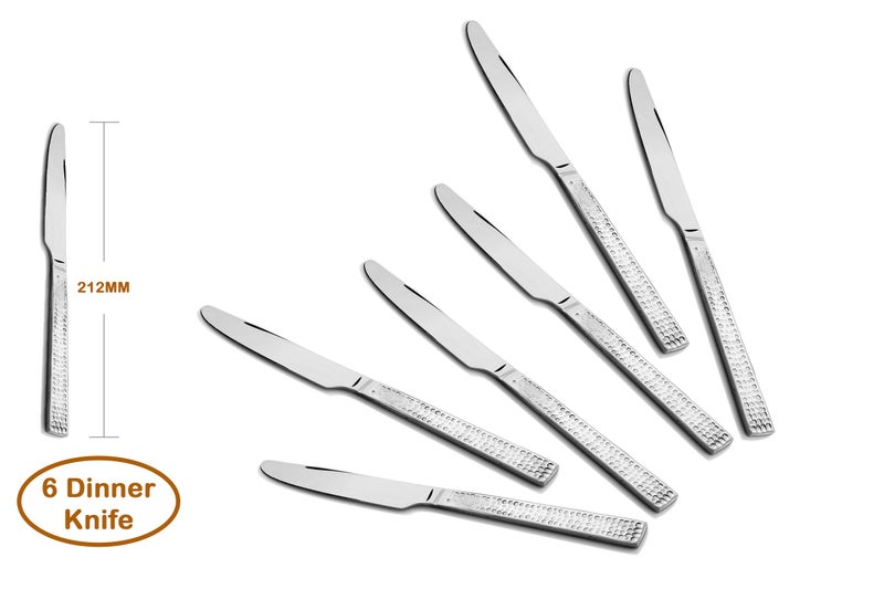 SHAPES Feast Premium Silver Stainless Steel Cutlery Set - 24 Pieces with Gift Box | Rust-Resistant, Dishwasher Safe, Elegant Design | Ideal for Home and Restaurant - Image 5