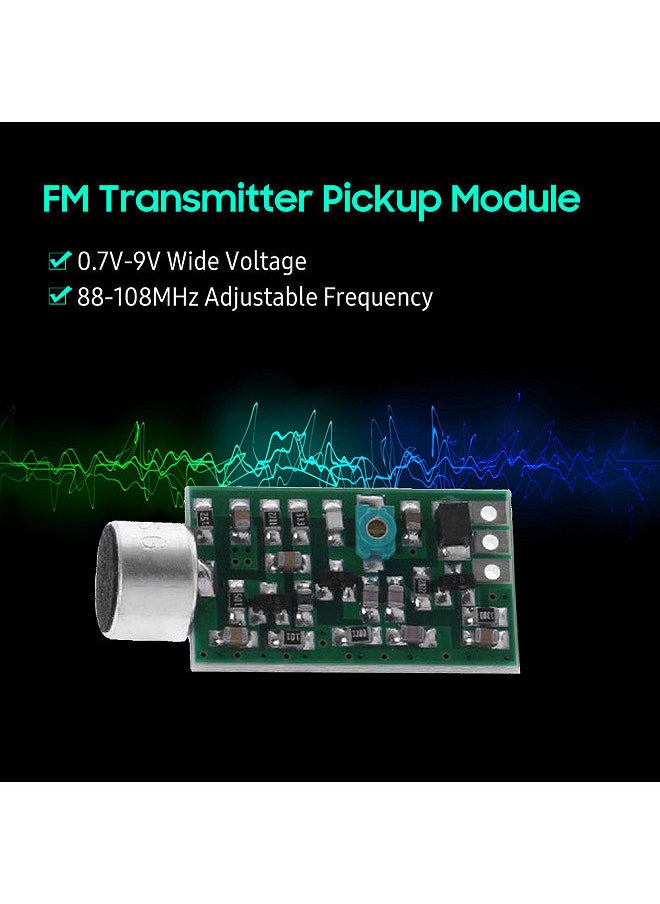 Generic - FM Transmitter Module Board 0.7-9V 88-108MHz Audio Transmission Module FM Microphone Wireless Pickup FM Transmitting MIC Core Board V4.0 - Image 1
