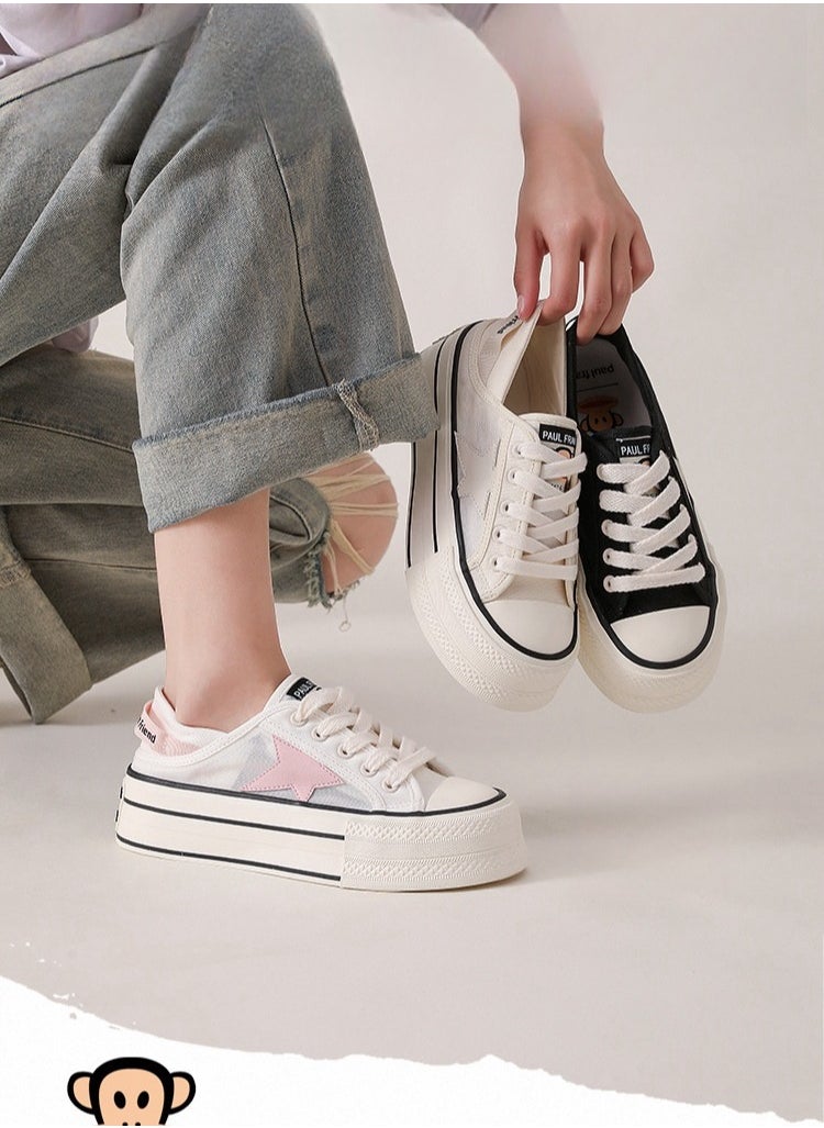Paul Frank - Women's Casual Low Cut Canvas Board Shoes - Image 1