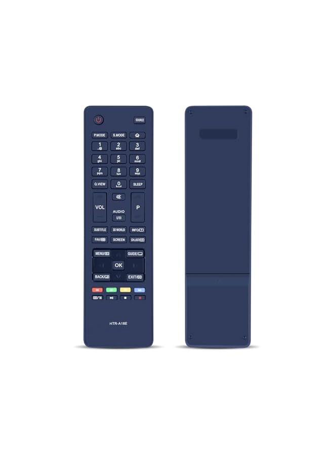 The Bros HTR-A18E Remote Control fit for Haier LCD TV LE22M600CF LE24M600C LE24M600CF LE28M600C LE32M600C LE40B8000TF LE42U6500A LE46M600C LE28M500C LE32B7000C LE40B7000CF LE40B650CF LE32B8500T - Image 2
