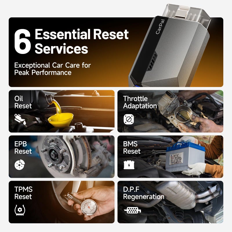 توب دون TOPDON CarPal A Obd2 Scanner Bluetooth، أداة تشخيص السيارة كاملة النظام - Image 5
