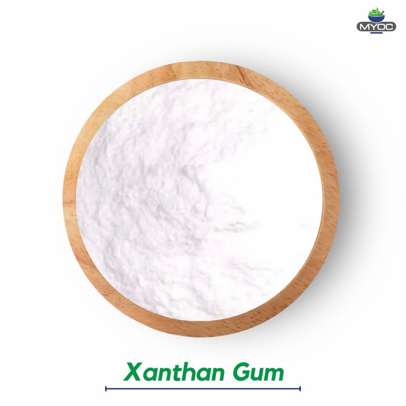 Myoc مسحوق صمغ الزانثان MYOC نقي وعضوي، غير معدّل وراثيًا، خالي من الغلوتين | يستخدم كمثبت للامتصاص، عامل تشكيل الأفلام، رابط | درجة تجميلية (230 جرام) - Image 3