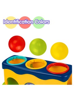 KIIUMI Hammer and Ball Drop Toys for 1 Year Old Boy Girl Infant Gifts - Pound a Ball Toddler Toys - Baby Toys for 6 to 12-18 Months，Baby Knock Ball  - Image 3